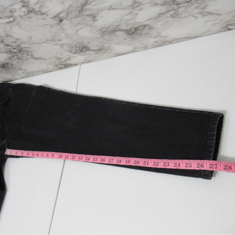 Gap Vintage Washed Black Ankle Length Denim Jeans Size 3/4 - Picture 15 of 16